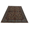 ARYANA ARYAN LIGHT GREEN / LIGHT BLUE 4'11" X 6'6"