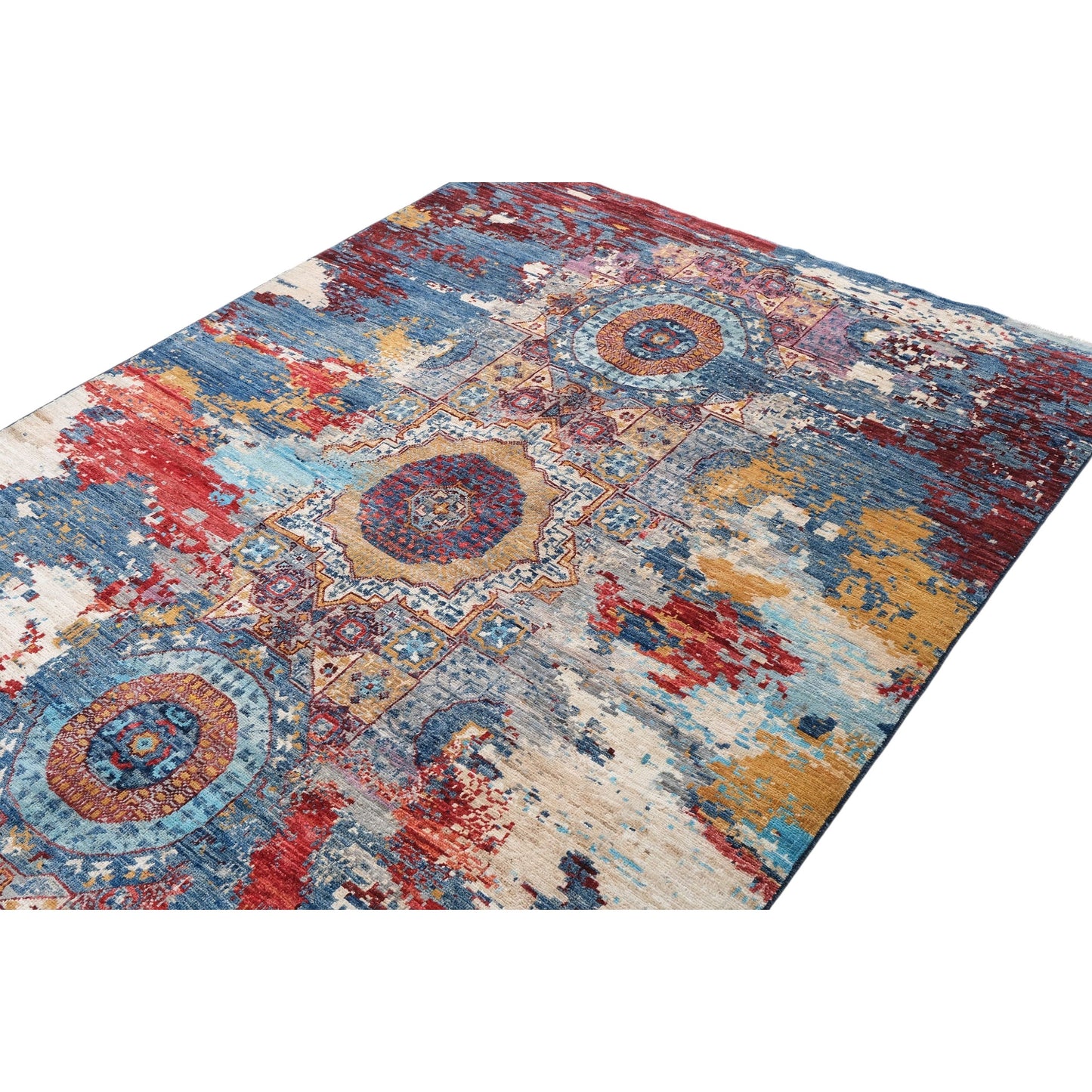 ARYANA MAMAB BLUE / MULTI 4'10" X 6'10"