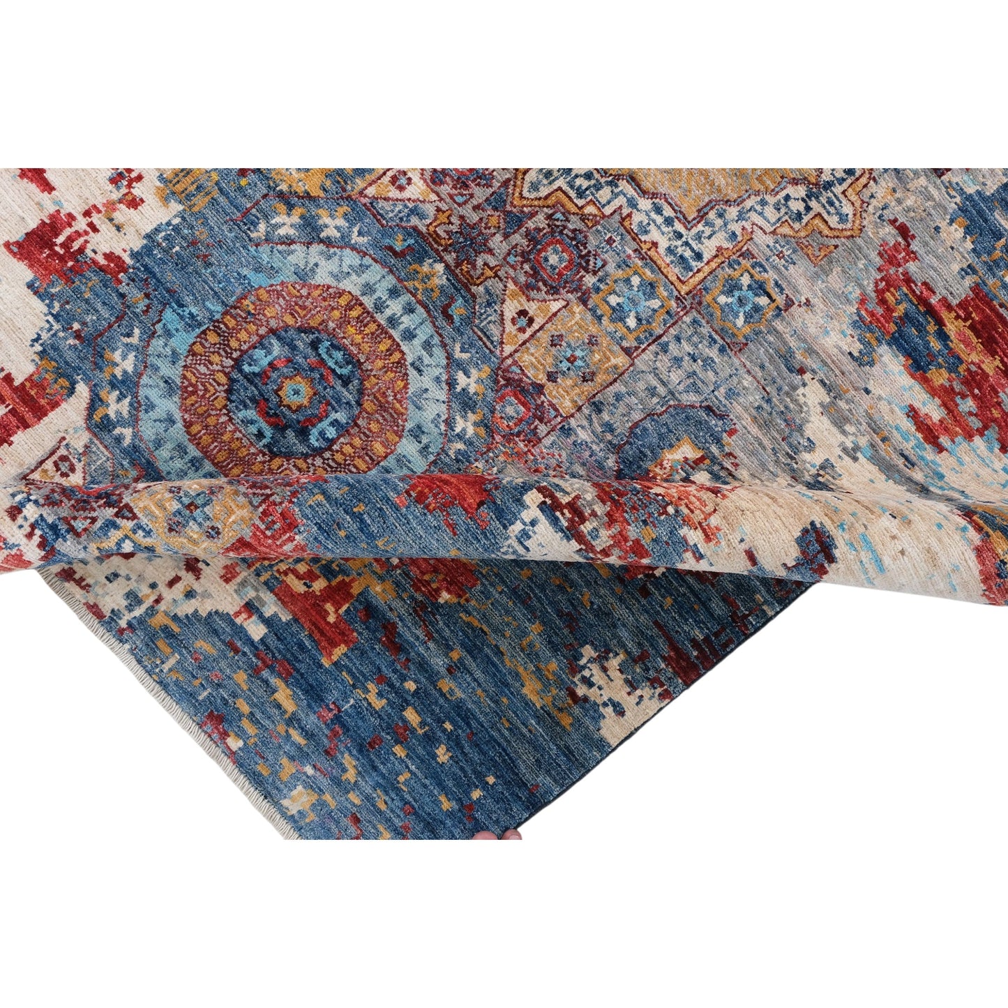ARYANA MAMAB BLUE / MULTI 4'10" X 6'10"