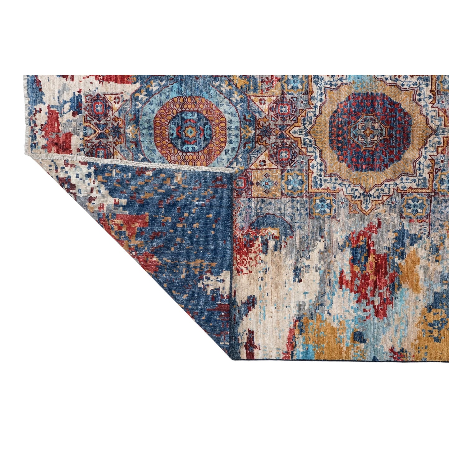 ARYANA MAMAB BLUE / MULTI 4'10" X 6'10"