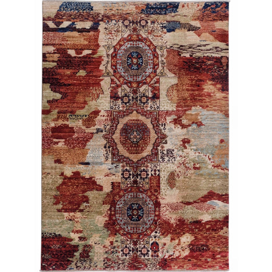 ARYANA MAMAB RED / MULTI 4'10" X 6'9"