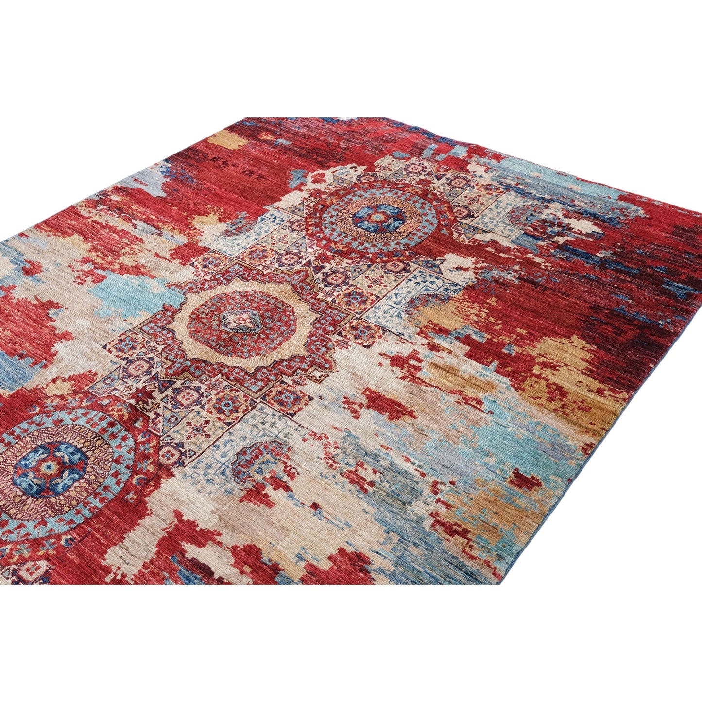 ARYANA ARYAN RED / IVORY 4'11" X 6'10"