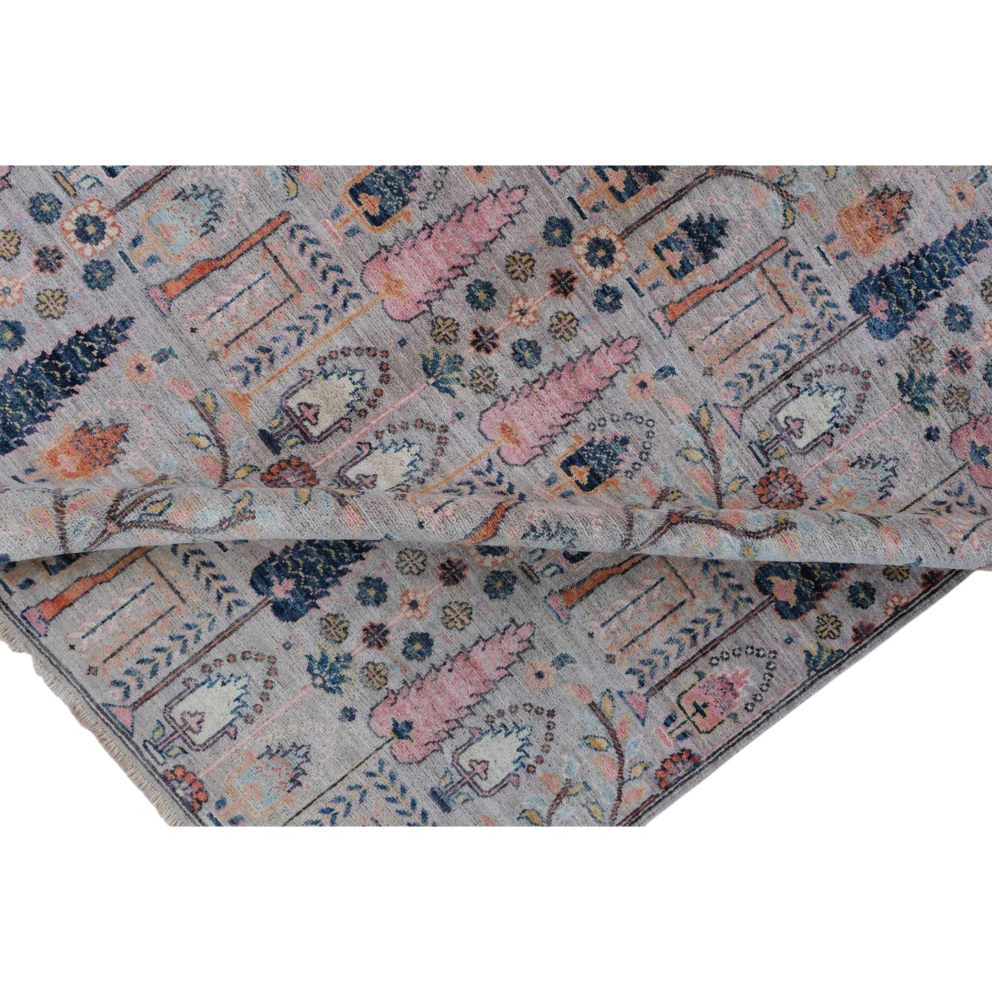 ARYANA ARYAN PINK / NAVY 5' X 7'