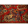 ANTIQUE PERSIAN FINE SAROUK RED / NAVY  10'11" X 16'8"