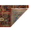 ANTIQUE PERSIAN FINE SAROUK RED / NAVY  10'11" X 16'8"