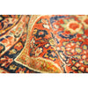 ANTIQUE PERSIAN FINE SAROUK RED / NAVY 12'2" X 14'3"