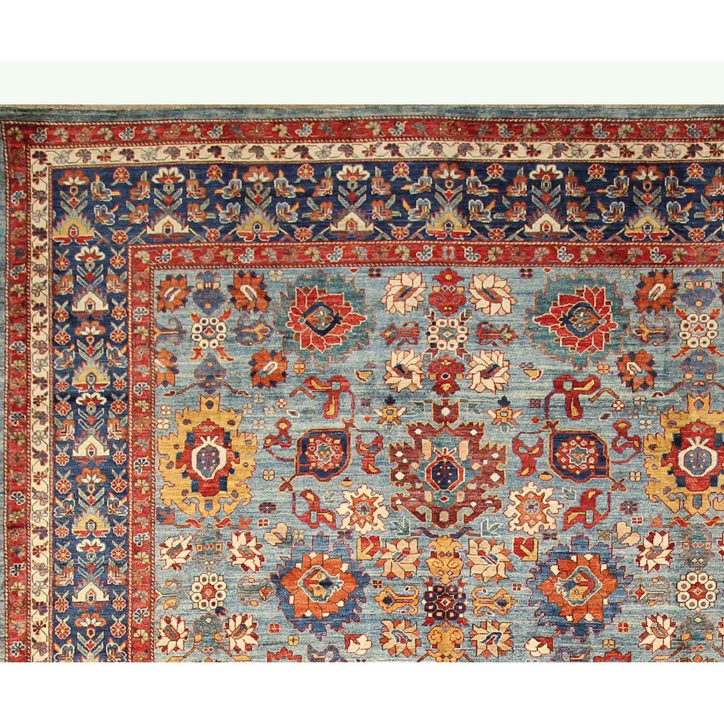 ARYANA ARYAN LIGHT BLUE / BLUE 9' X 11'11"