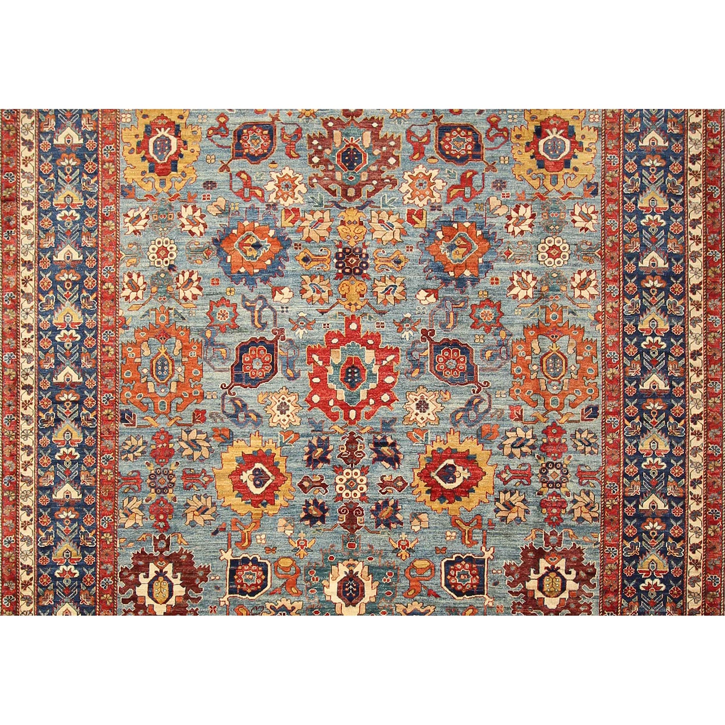 ARYANA ARYAN LIGHT BLUE / BLUE 9' X 11'11"