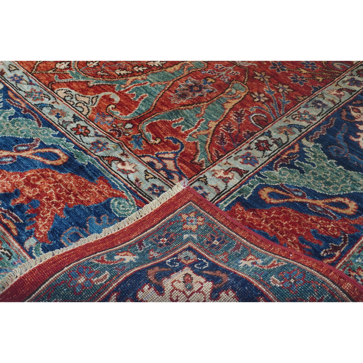 ARYANA ARYAN RED / BLUE 8'2" X 9'10"