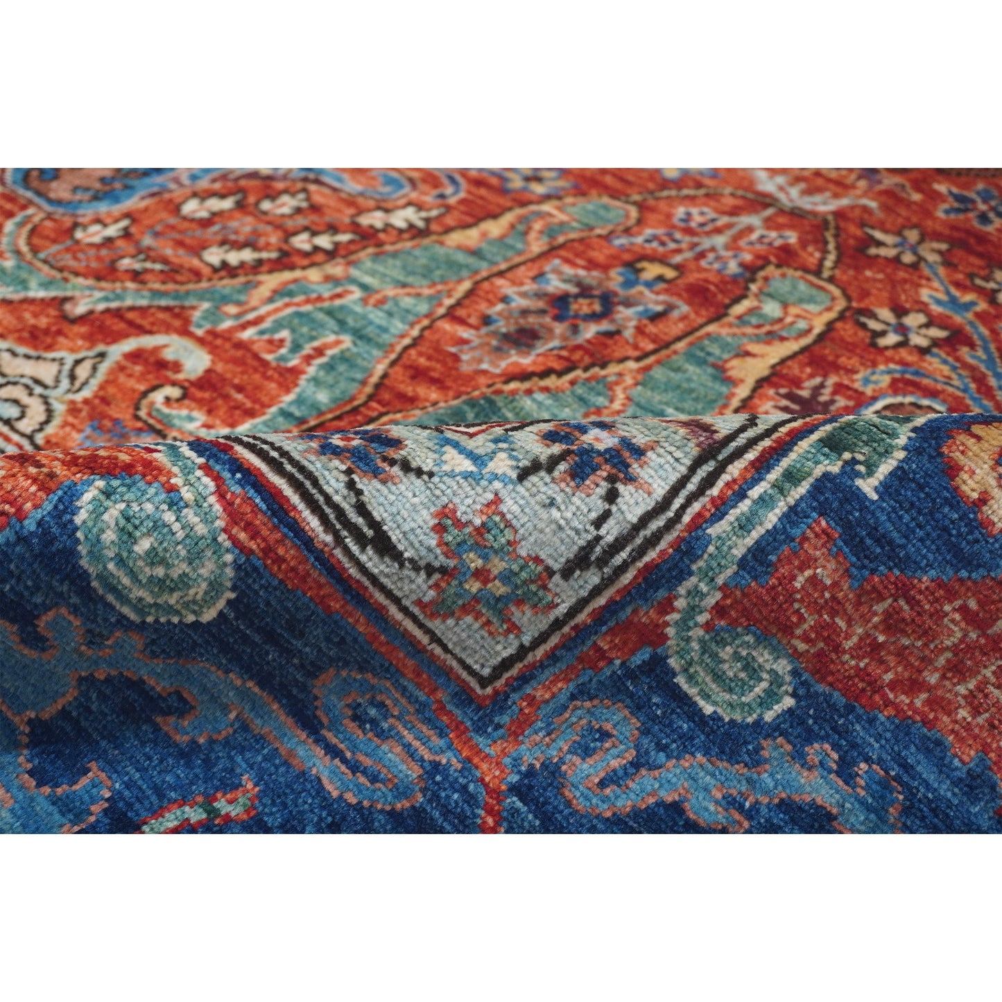 ARYANA ARYAN RED / BLUE 8'2" X 9'10"