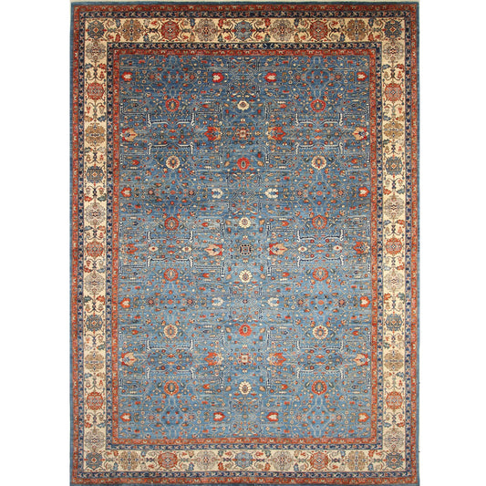 ARYANA ARYAN BLUE / DARK BLUE 9'11" X 13'9"