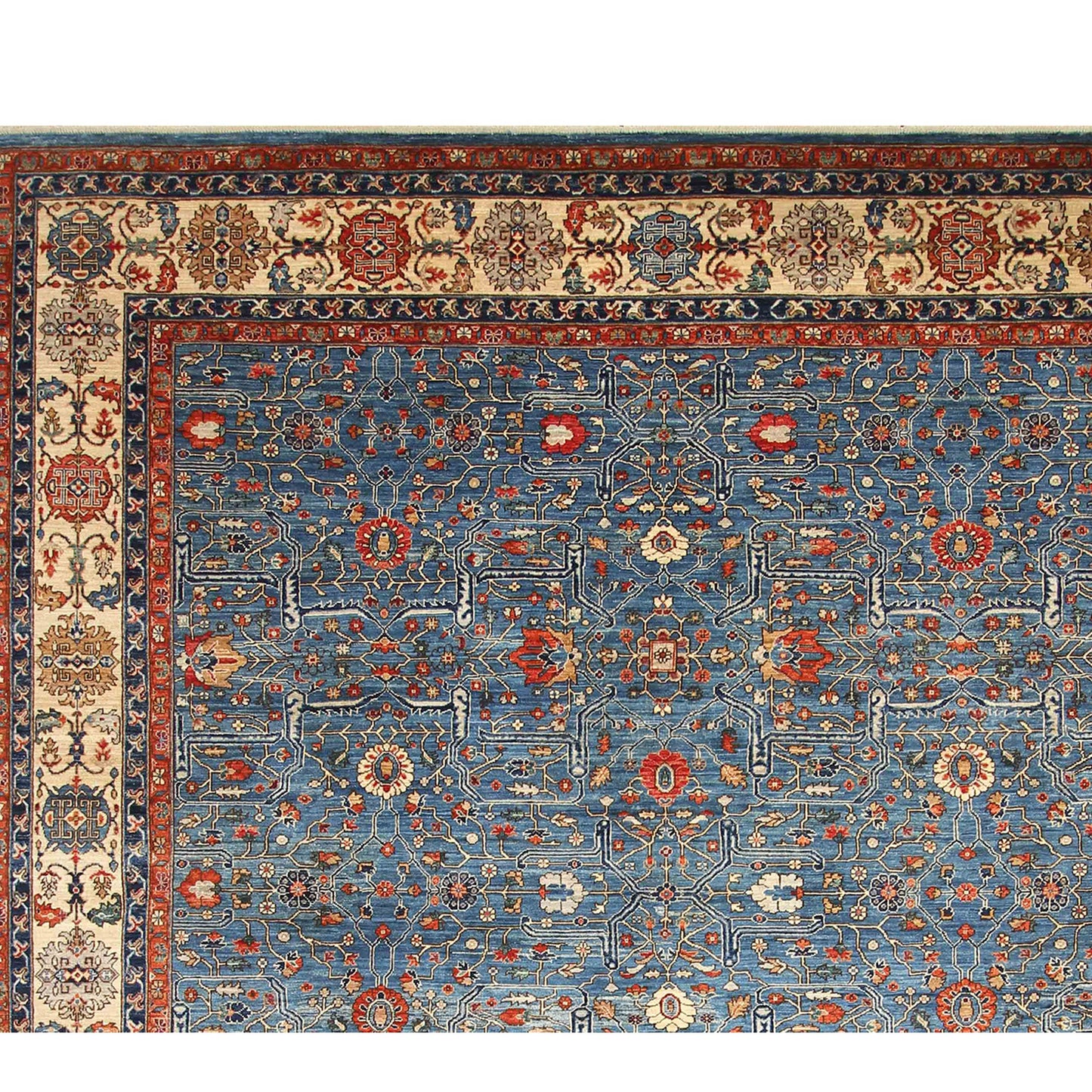 ARYANA ARYAN BLUE / DARK BLUE 9'11" X 13'9"