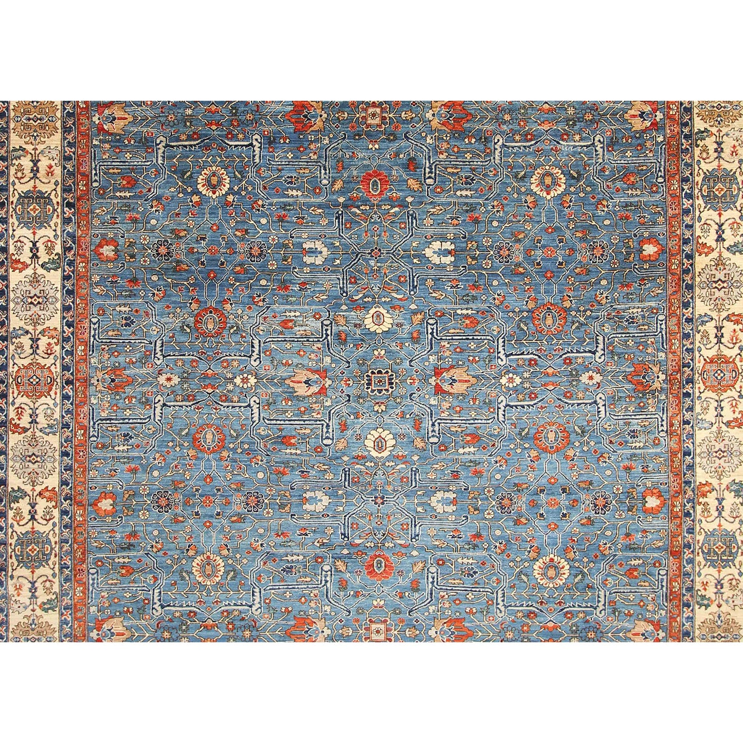ARYANA ARYAN BLUE / DARK BLUE 9'11" X 13'9"