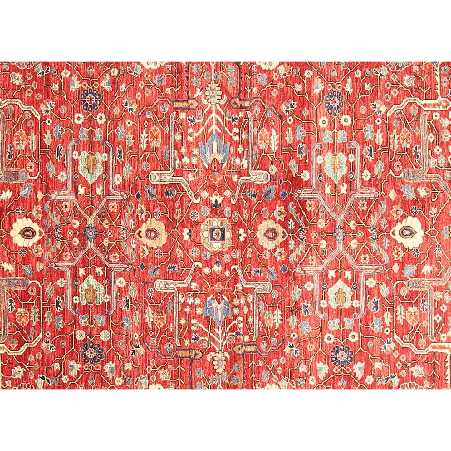 ARYANA ARYAN RED / BLUE 8'11" X 12'
