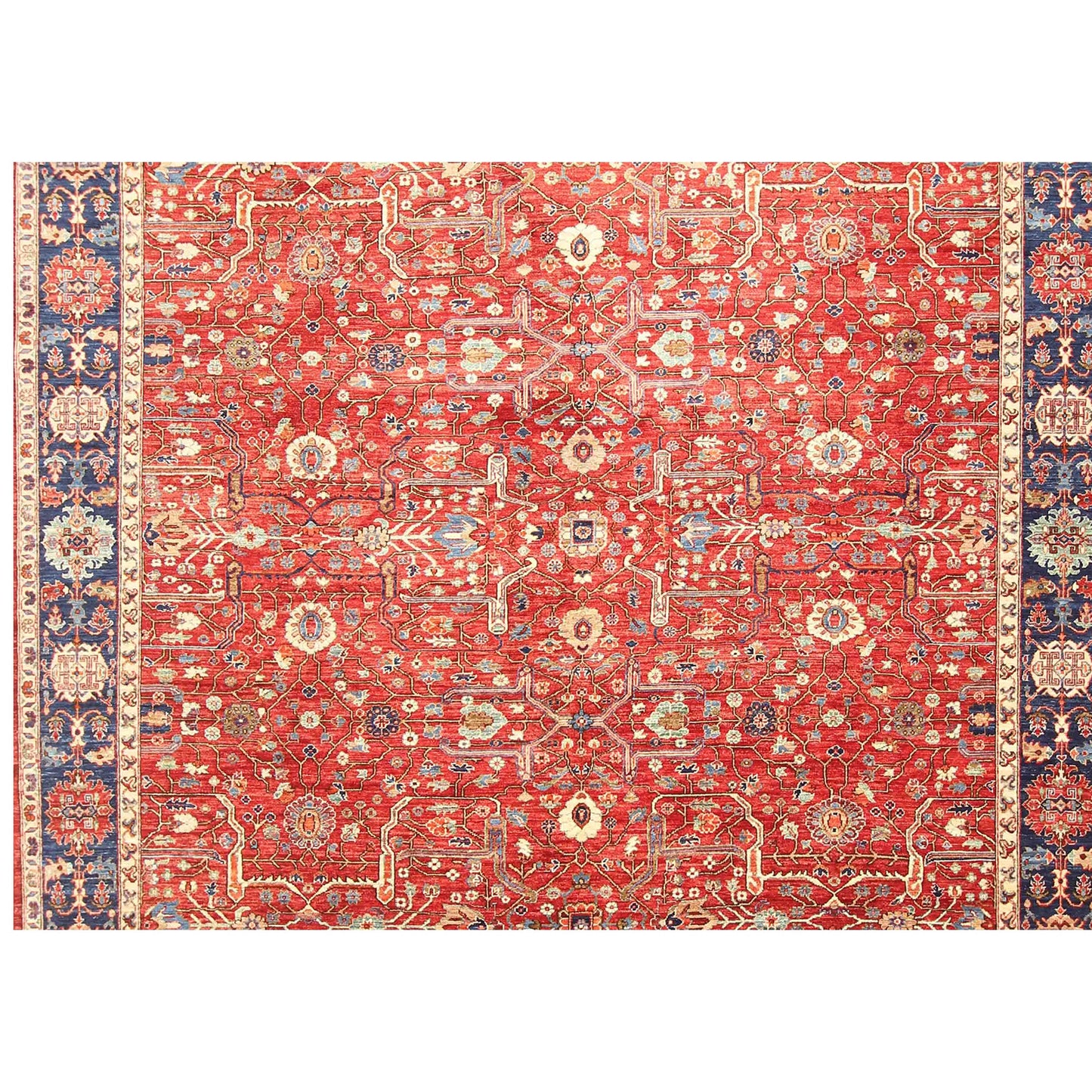 ARYANA ARYAN RED / BLUE 8'11" X 12'