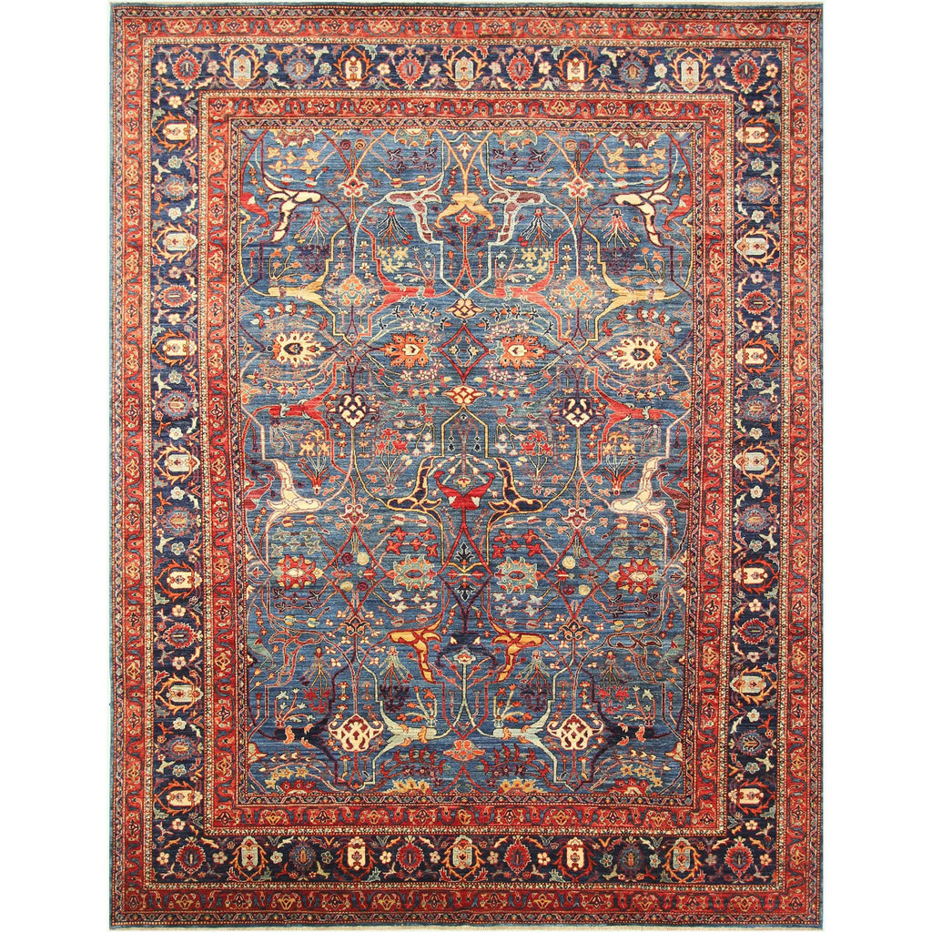 ARYANA ARYAN BLUE / DARK BLUE 9'2" X 11'10"