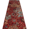 ARYANA ARYAN LIGHT BLUE / RED 2'6" X 22'6"
