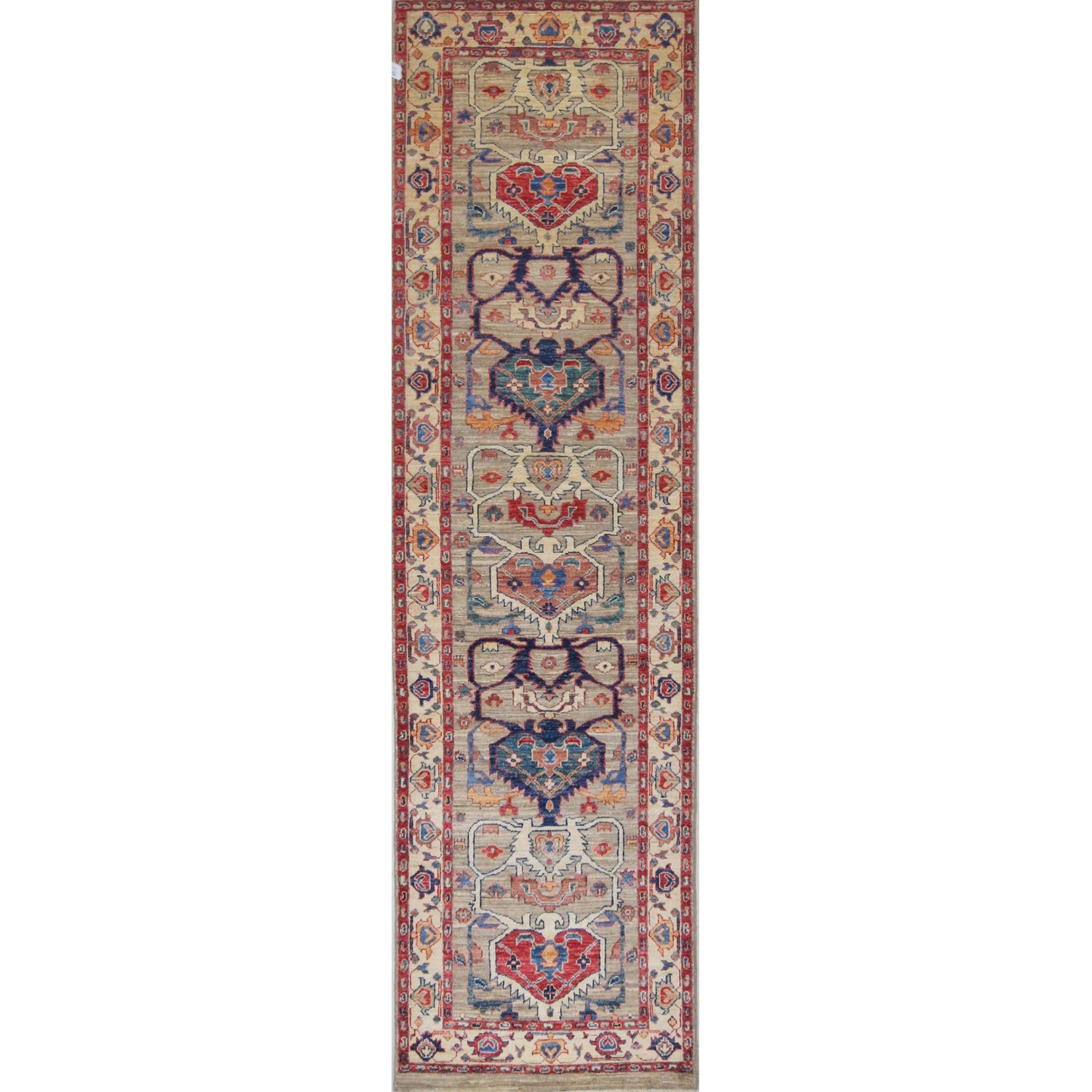 ARYANA ARYAN GREEN / IVORY 2'8" X 9'7"