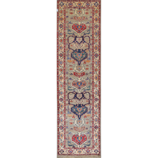 ARYANA ARYAN GREEN / IVORY 2'8" X 9'7"