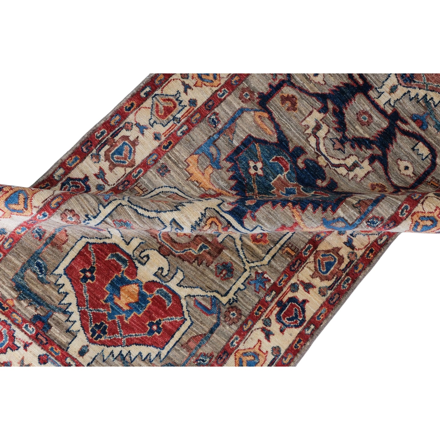 ARYANA ARYAN GREEN / IVORY 2'8" X 9'7"