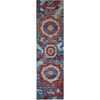 ARYANA ARYAN NAVY / RED 2'7" X 9'6"