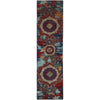 ARYANA ARYAN NAVY / RED 2'6" X 9'7"