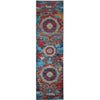 ARYANA ARYAN NAVY / RED 2'8" X 9'10"