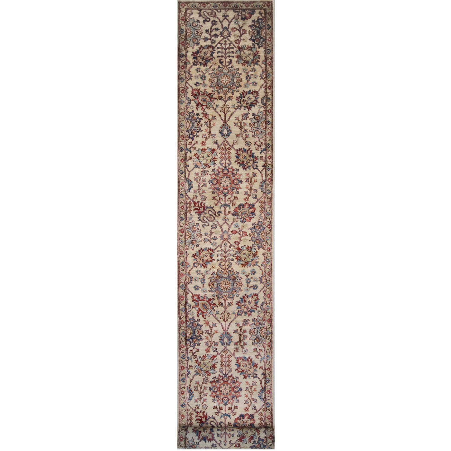 ARYANA ARYAN RED / NAVY 2'5" X 19'7"