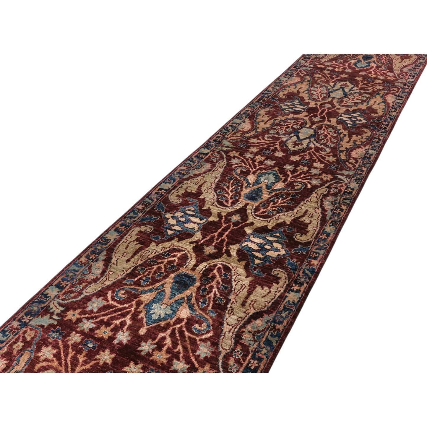 ARYANA ARYAN RED / NAVY 2'5" X 19'7"