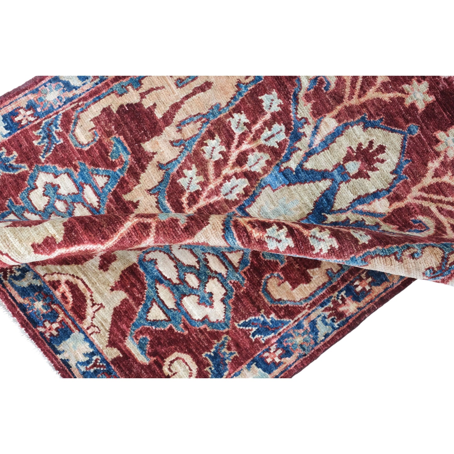 ARYANA ARYAN RED / NAVY 2'5" X 19'7"
