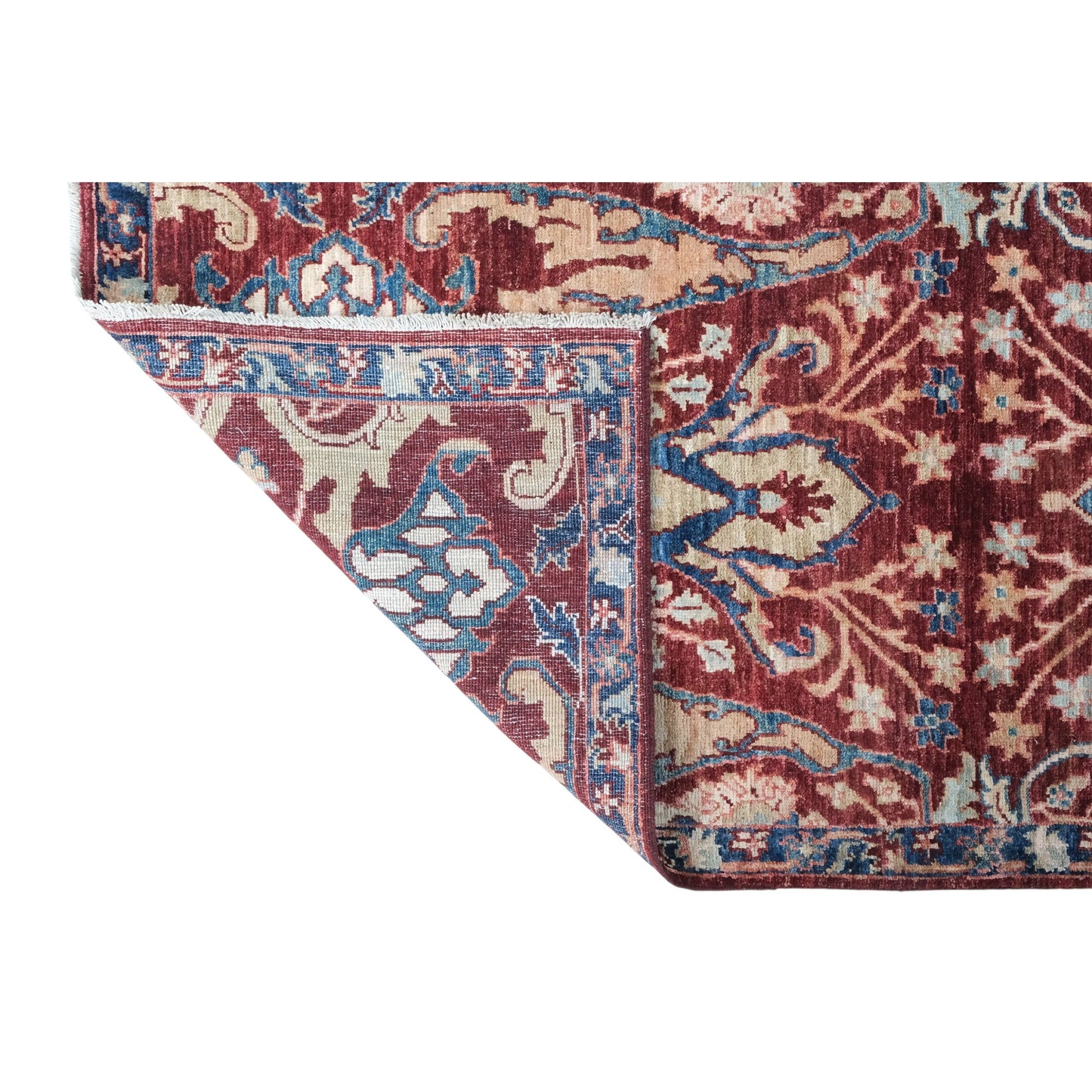 ARYANA ARYAN RED / NAVY 2'5" X 19'7"