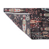 ARYANA ARYAN BROWN / LIGHT BLUE 2'6" X 9'8"