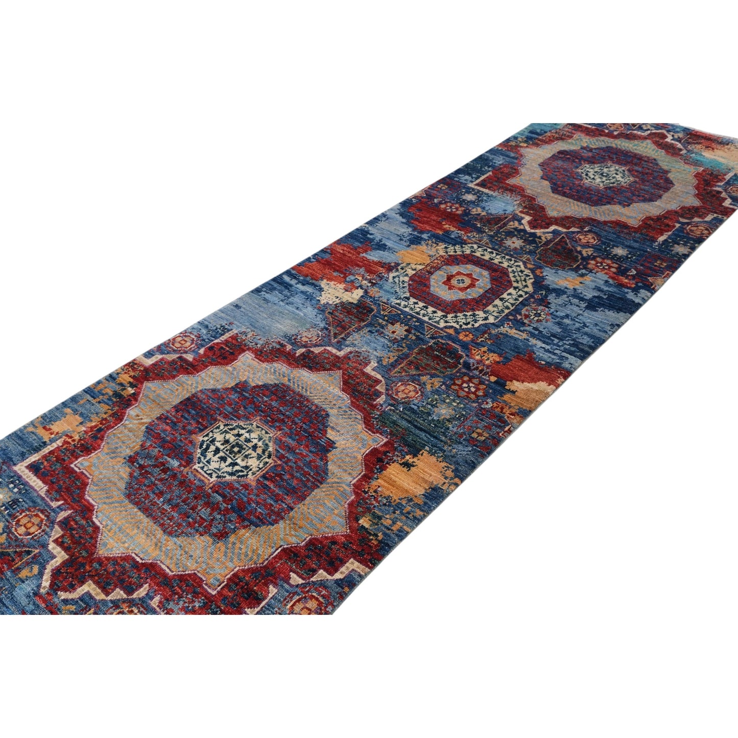 ARYANA ARYAN NAVY / RED 2'6" X 7'11"