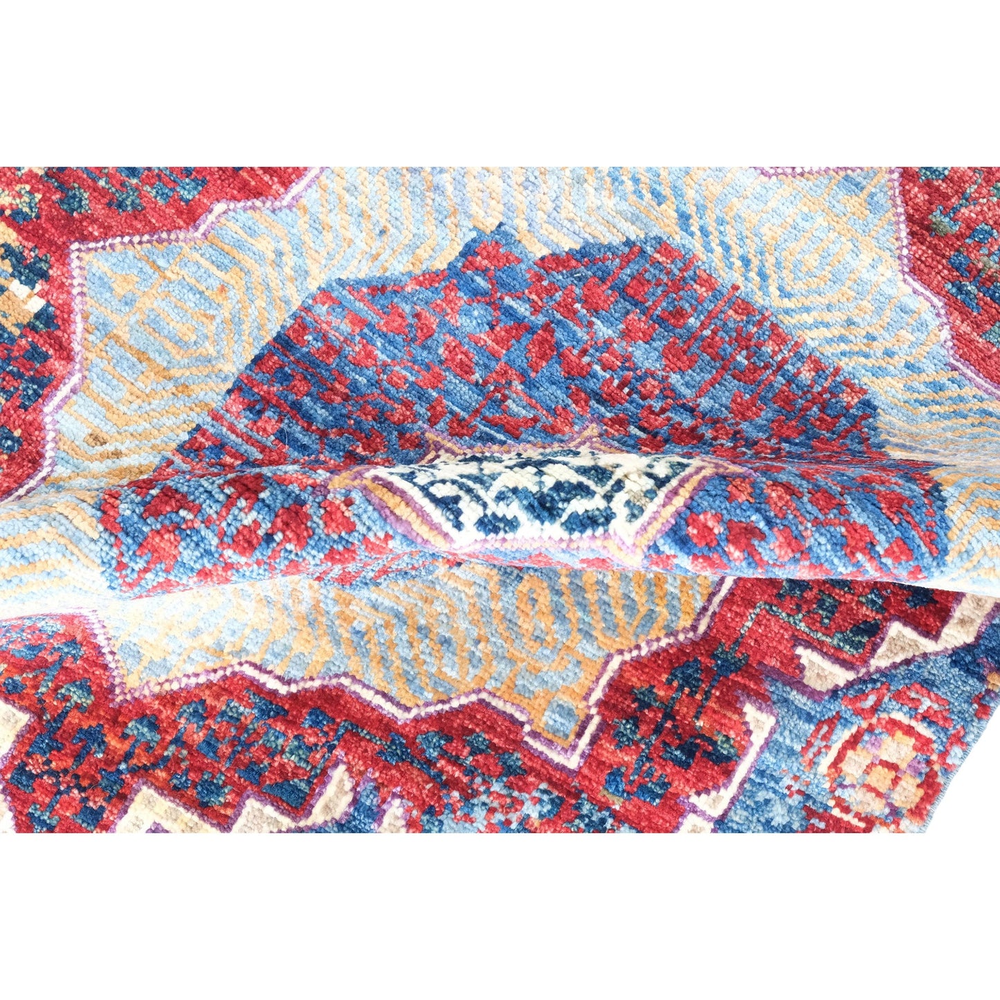 ARYANA ARYAN NAVY / RED 2'6" X 7'11"