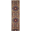 ARYANA ARYAN LIGHT GREEN / RED 2'7" X 13'3"