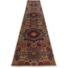ARYANA ARYAN LIGHT GREEN / RED 2'7" X 13'3"