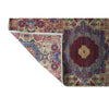 ARYANA ARYAN LIGHT GREEN / RED 2'7" X 13'3"