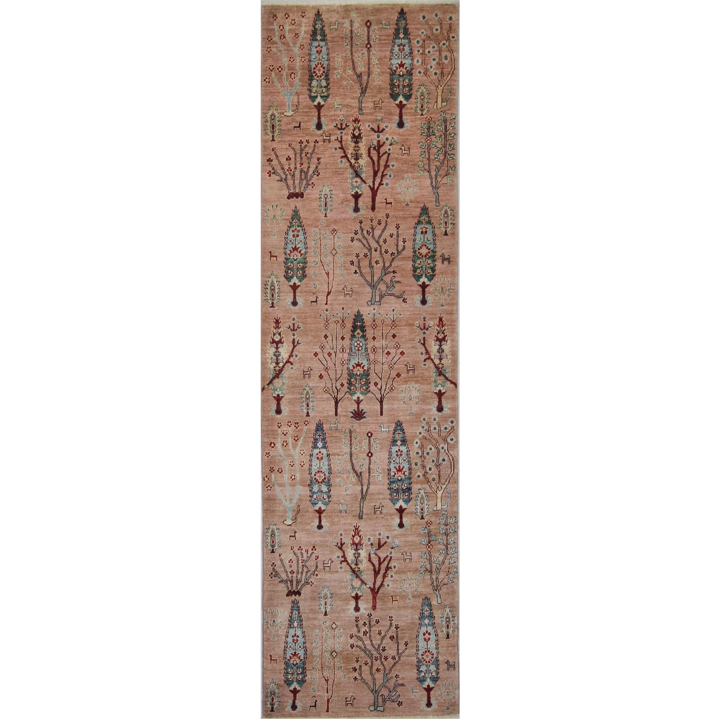 ARYANA ARYAN PINK / LIGHT BLUE 2'6" X 9'7"