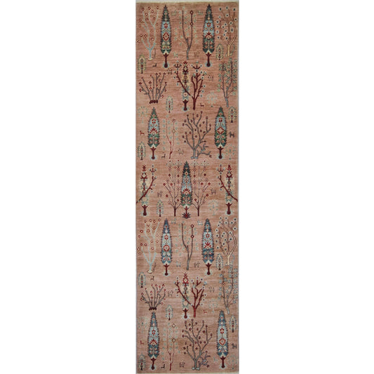 ARYANA ARYAN PINK / LIGHT BLUE 2'6" X 9'7"