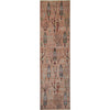 ARYANA ARYAN PINK / LIGHT BLUE 2'6" X 9'7"