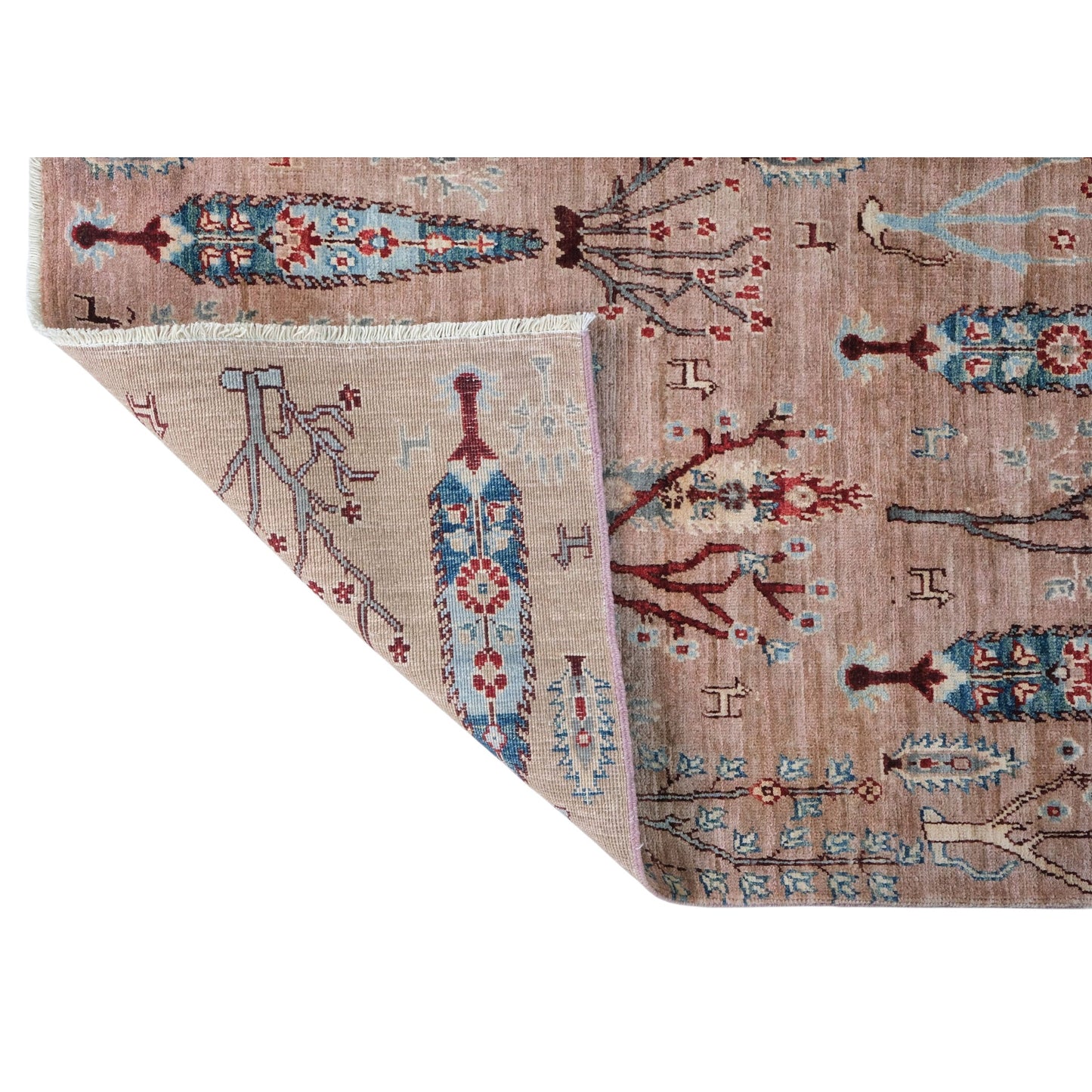 ARYANA ARYAN PINK / LIGHT BLUE 2'6" X 9'7"