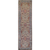 ARYANA ARYAN LIGHT GREEN / LIGHT BLUE 2'7" X 9'10"