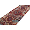 ARYANA ARYAN LIGHT BLUE / RED 2'4" X 24'7"