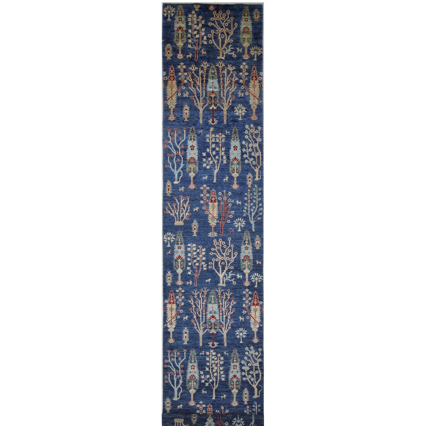 ARYANA ARYAN NAVY / LIGHT BLUE 2'7" X 13'4"