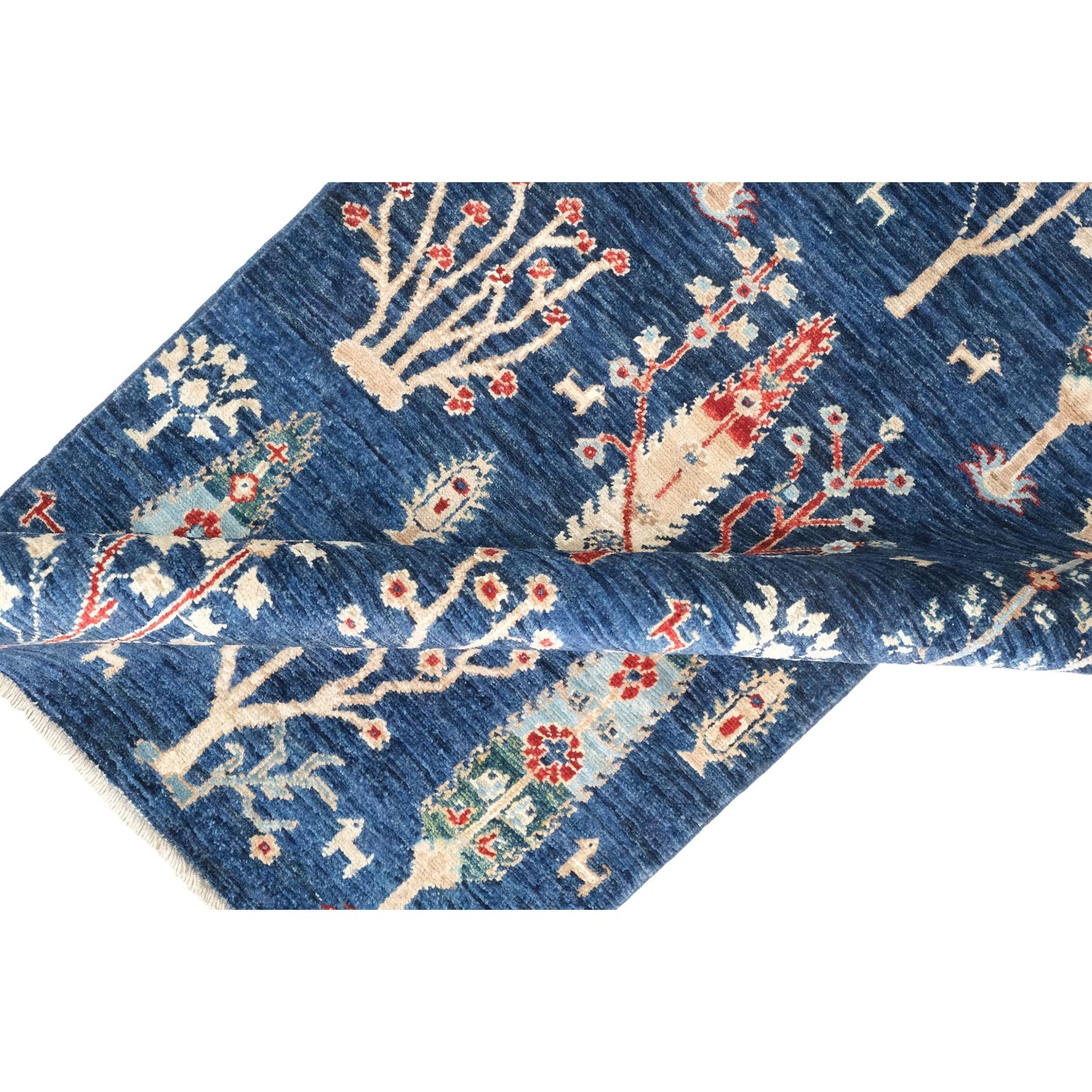 ARYANA ARYAN NAVY / LIGHT BLUE 2'7" X 13'4"