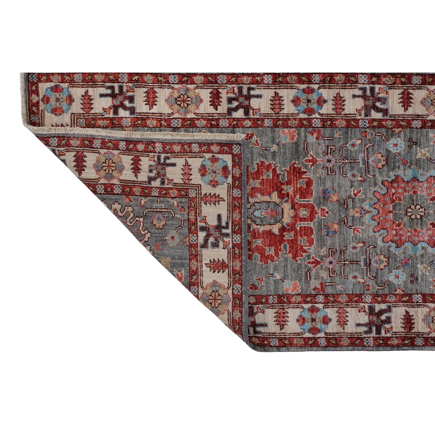 ARYANA ARYAN BROWN / IVORY 2'5" X 10'2"