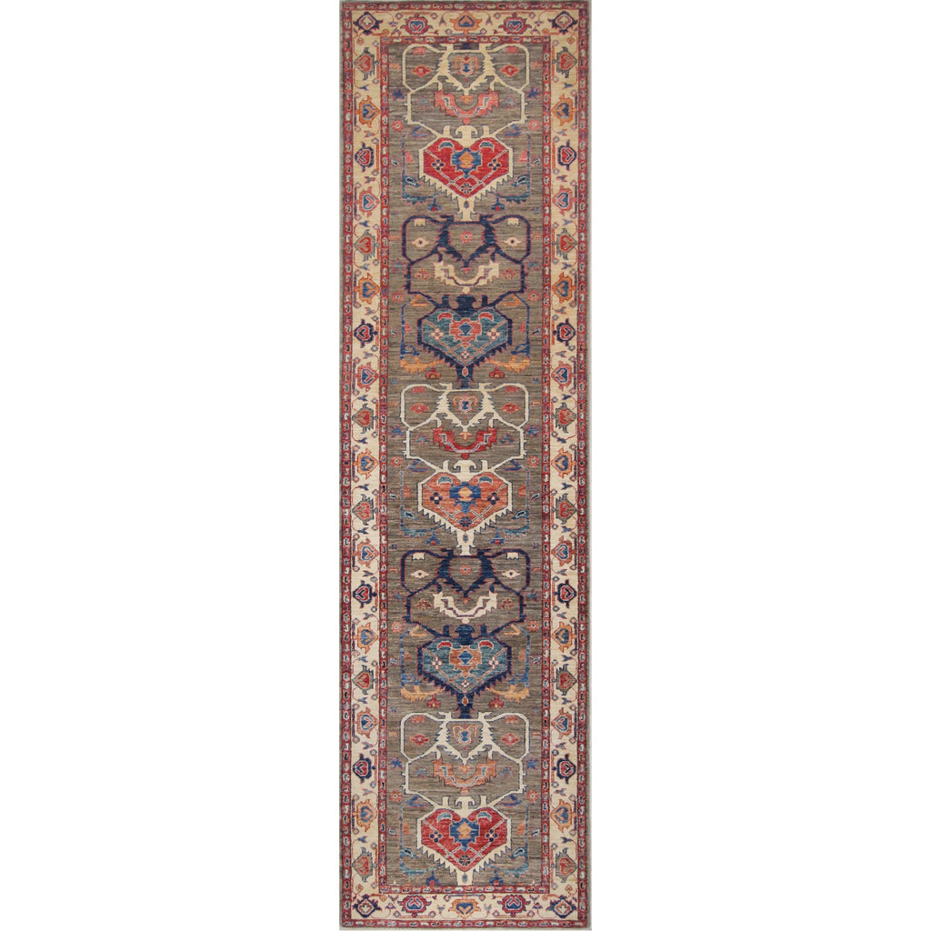 ARYANA ARYAN BROWN / IVORY 2'9" X 10'4"