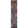 ARYANA ARYAN LIGHT BLUE / RED 2'5" X 13'5"