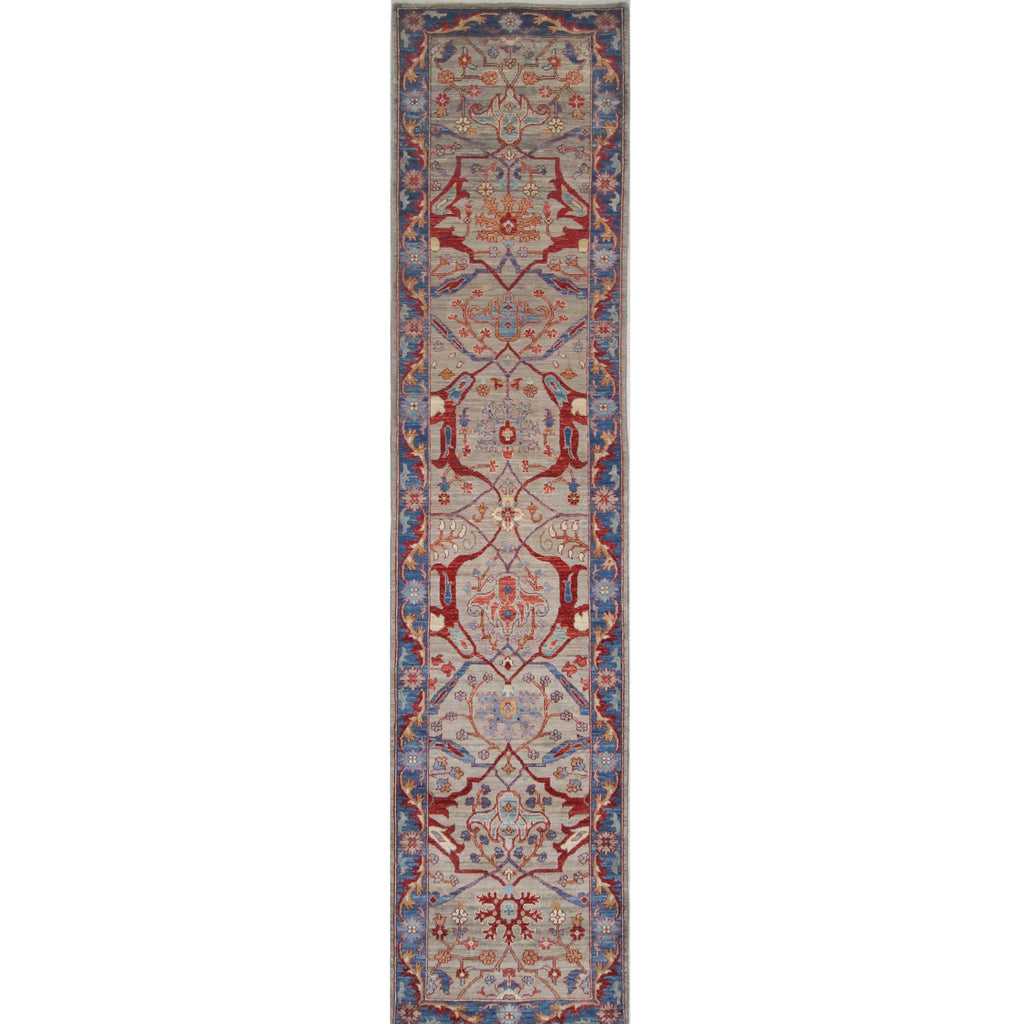 ARYANA ARYAN BROWN / NAVY 2'6" X 11'7"