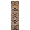 ARYANA ARYAN IVORY / NAVY 2'6" X 9'11"